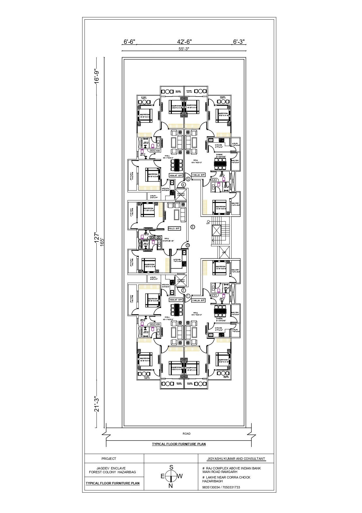 JAGDEV ENCLAVE TYPICAL FLOOR PLAN